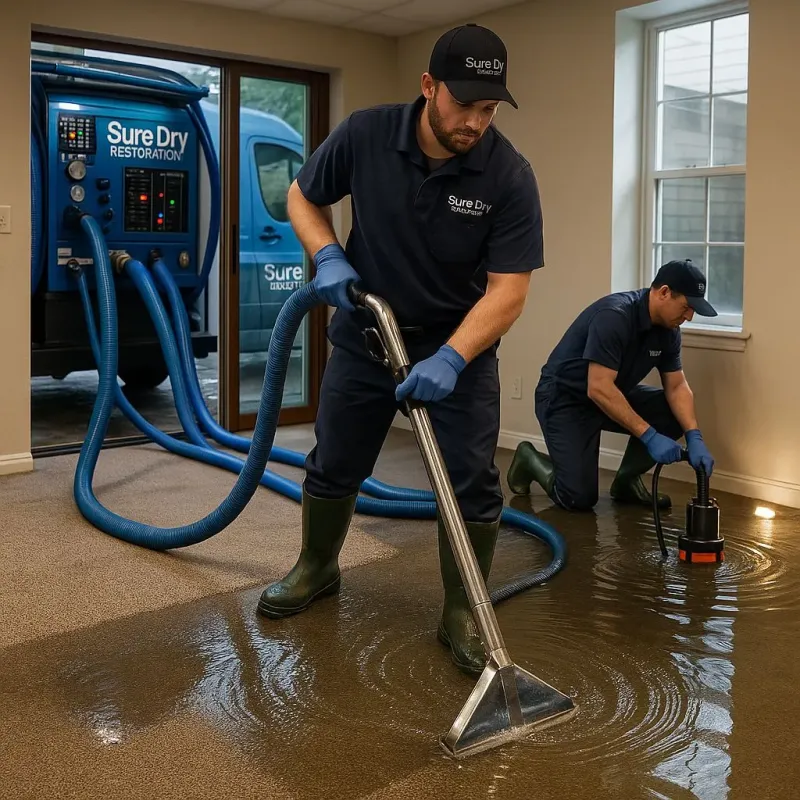 Water Extraction and Removal process in Lindenwold, NJ